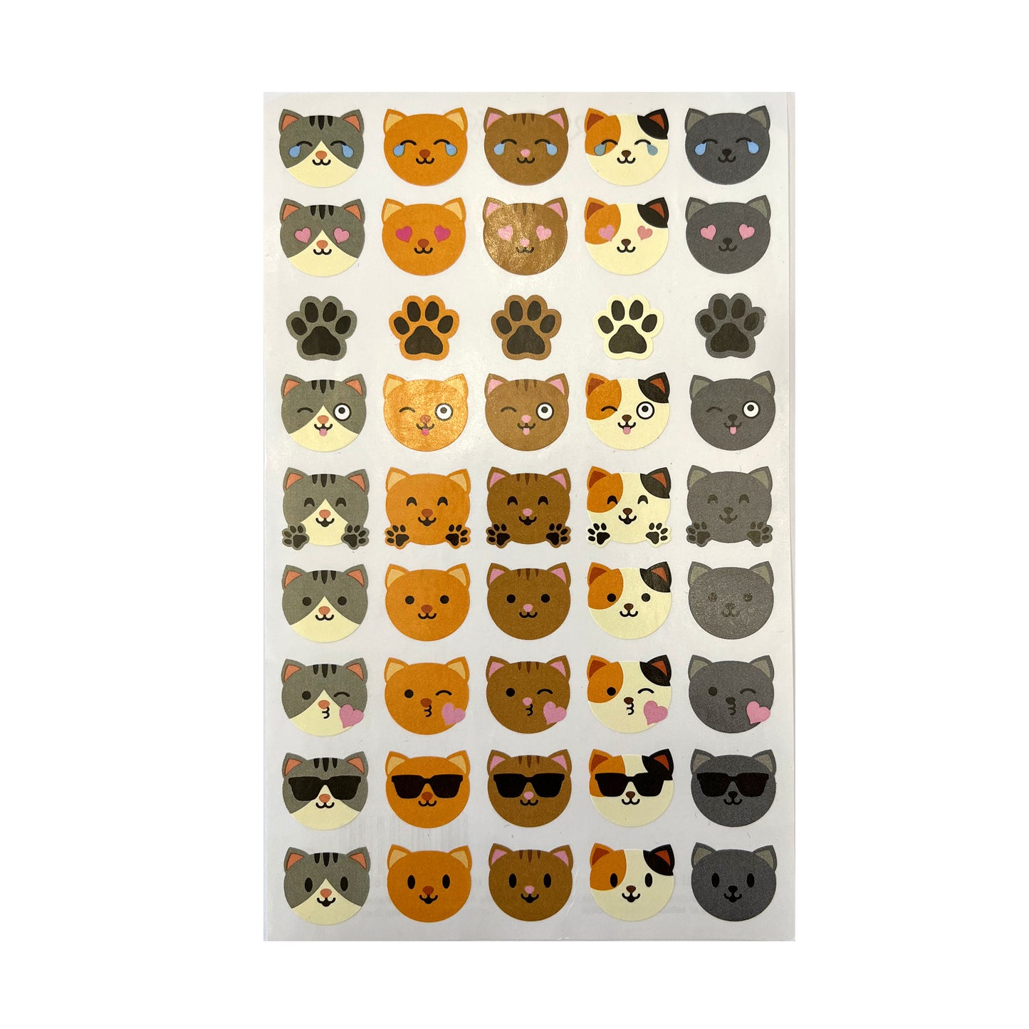 Mrs. Grossman's: Cat Emotions Stickers - ONLY 1