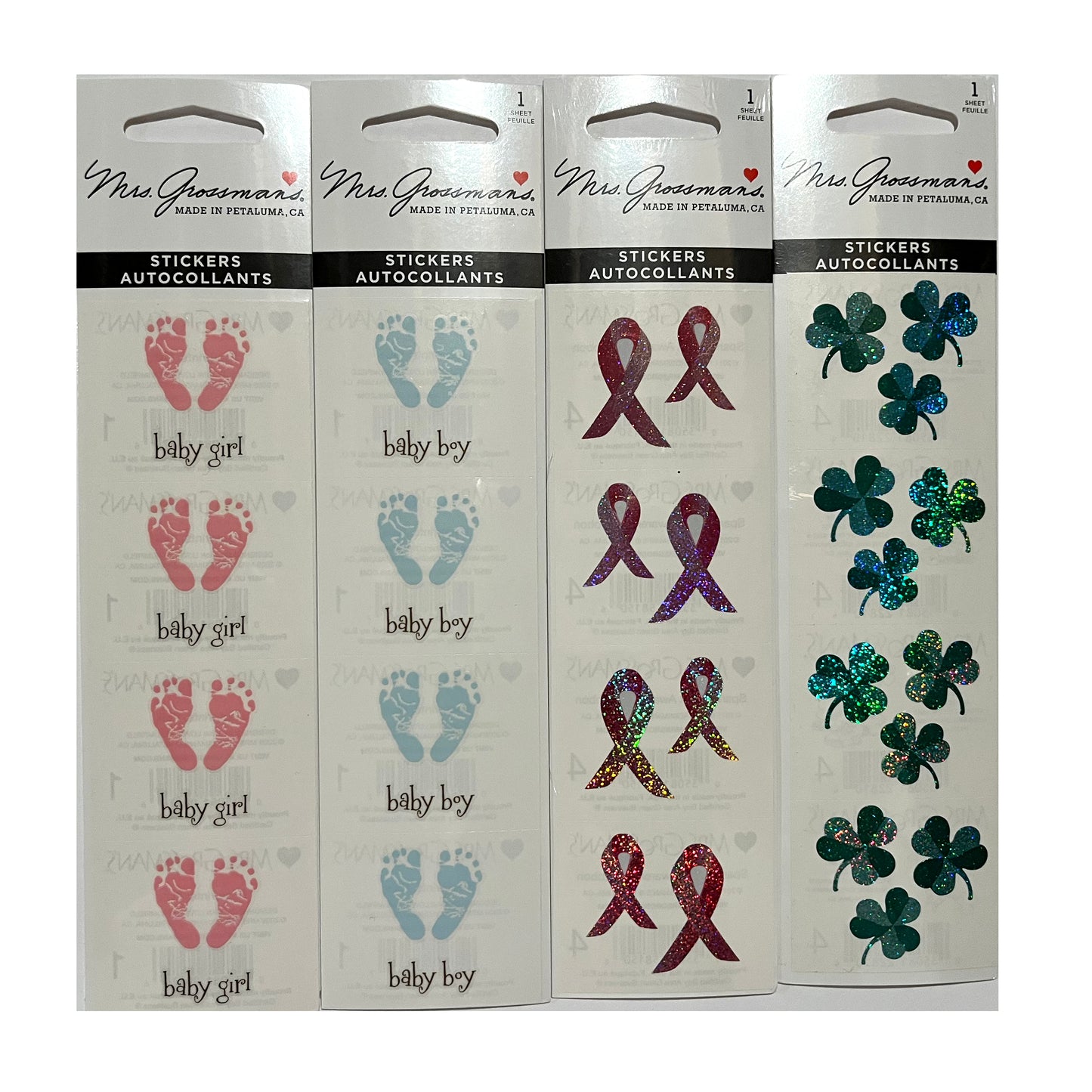 Mrs. Grossman's Special Occasion Sticker Strips - New in Package