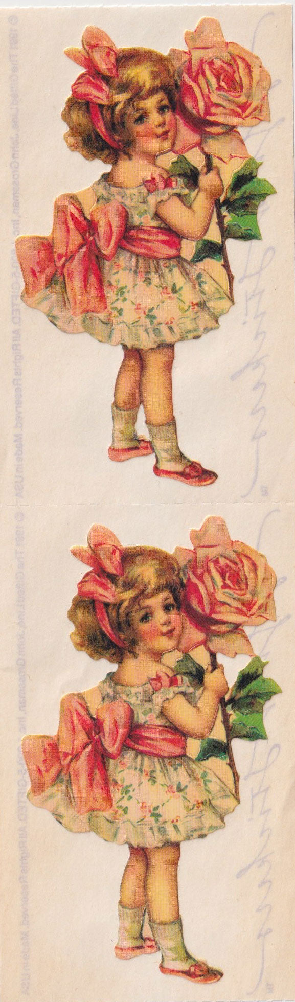 GIFTED LINE: Strips - Victorian Girl Stickers