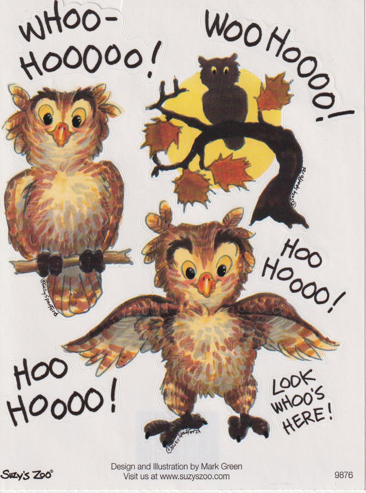 Suzy's Zoo Halloween Owl