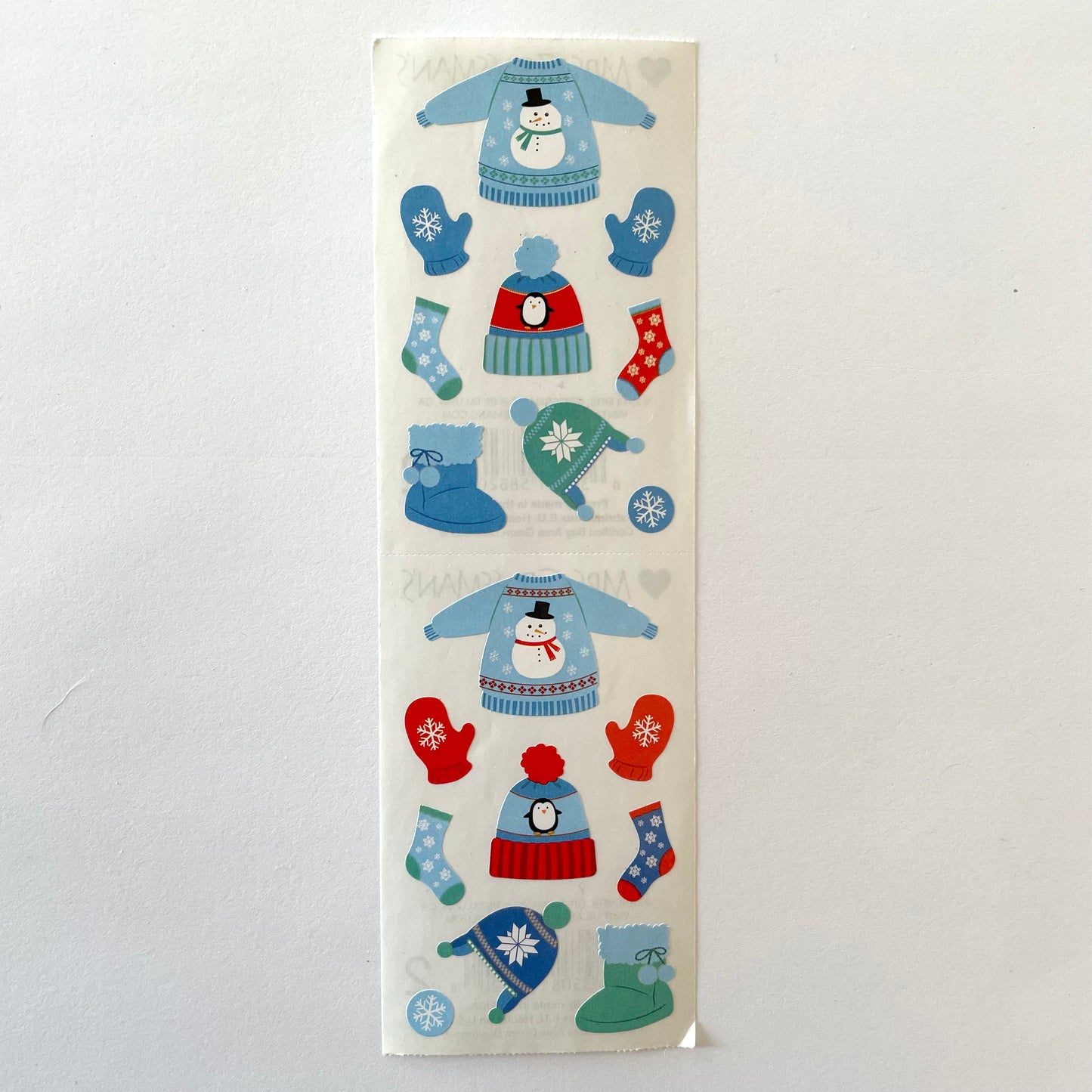 Mrs. Grossman's: Christmas Sweater Winter Gear Stickers