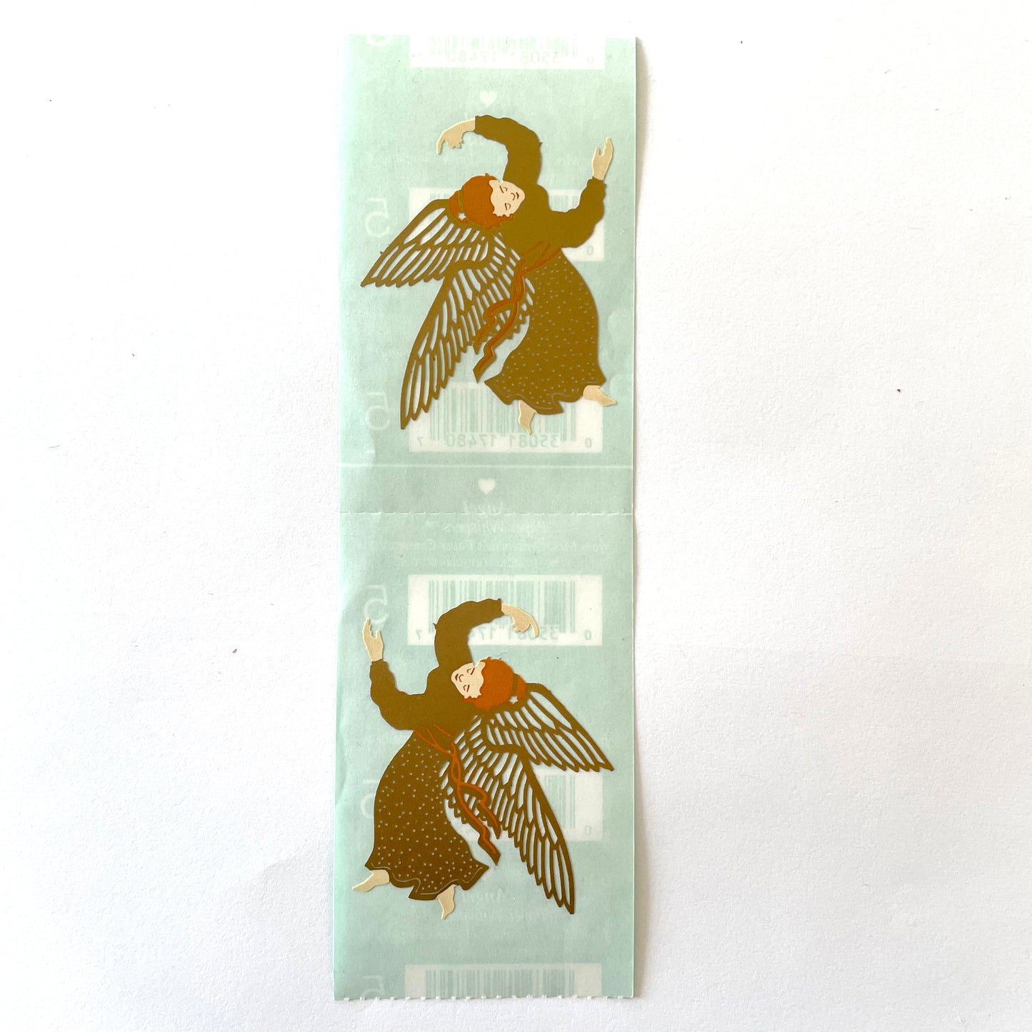 Mrs. Grossman's: Laser Cut Gold Angel Stickers