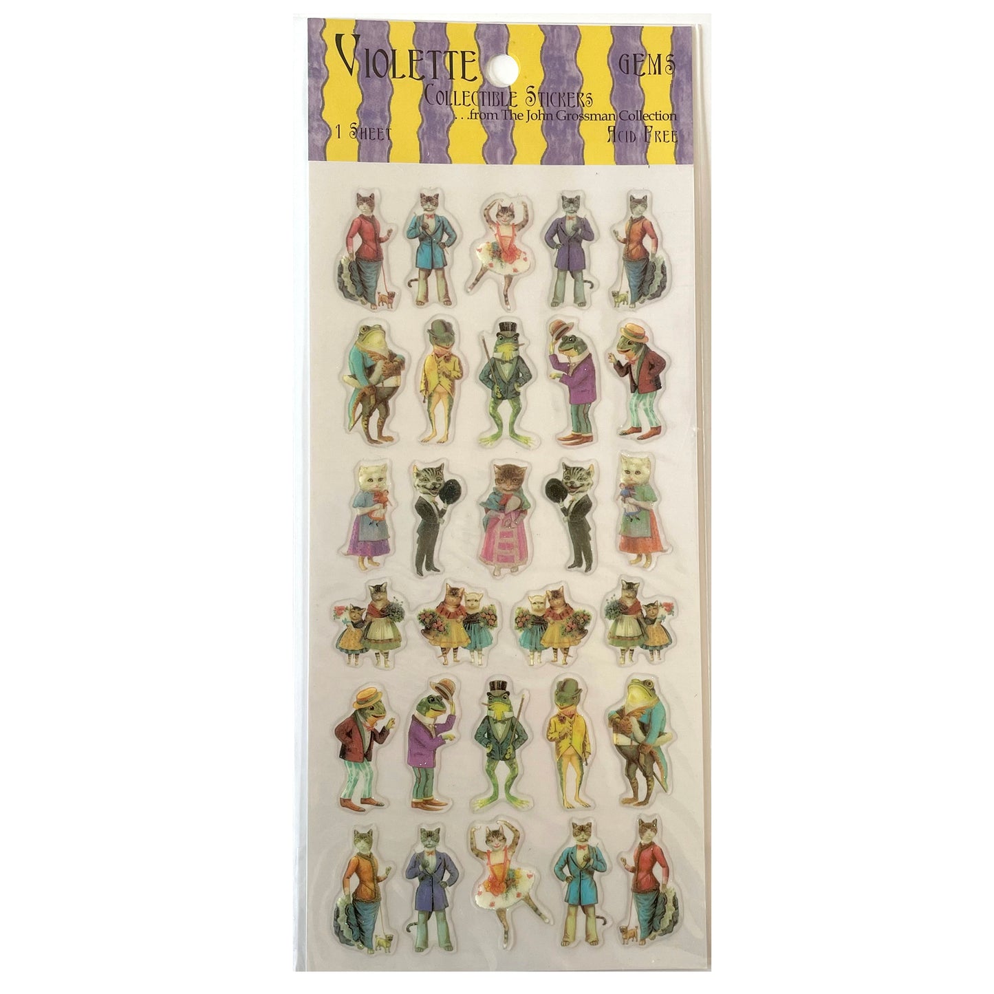 Violette: GEMS Dressed Animals Stickers