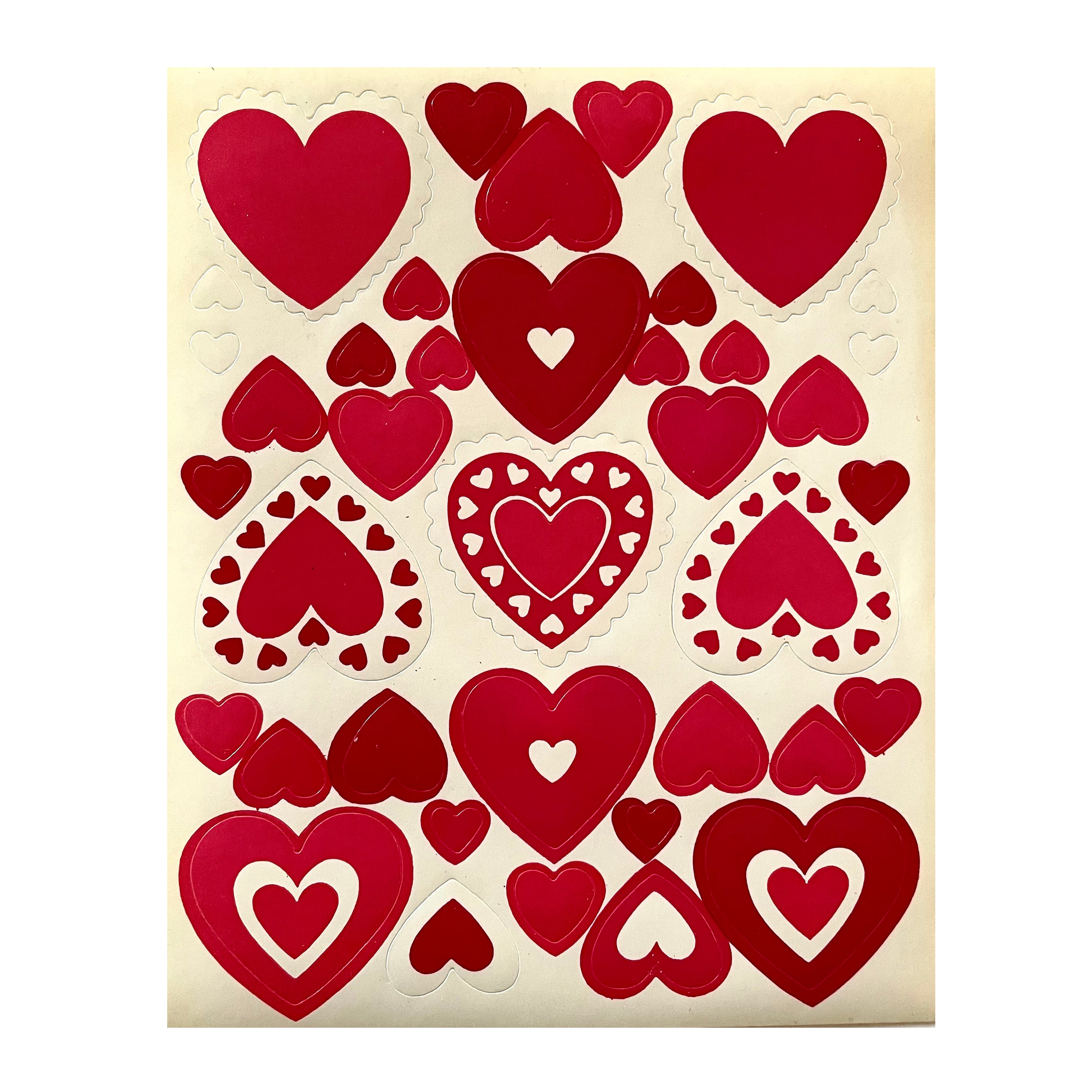 VTG Valentine Stickers - Valentines Be Mine - Hallmark - NEW