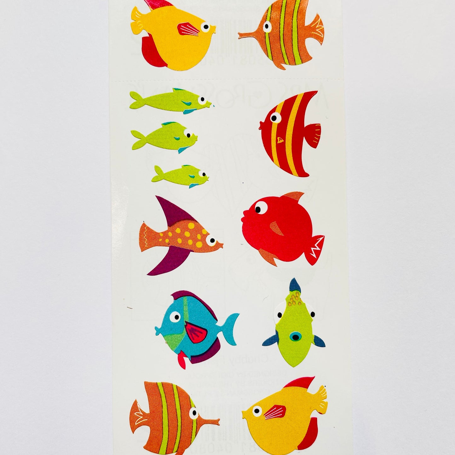 Mrs. Grossman's Chubby Fish Sticker
