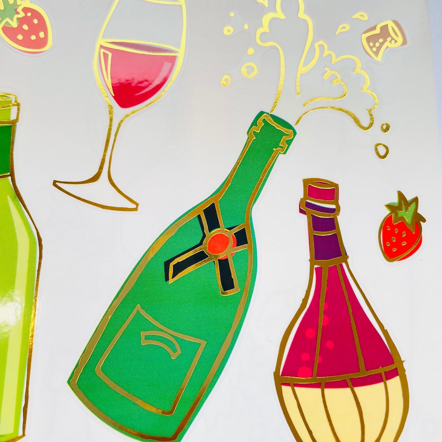 Mrs. Grossman's: Wine & Champagne Stickers
