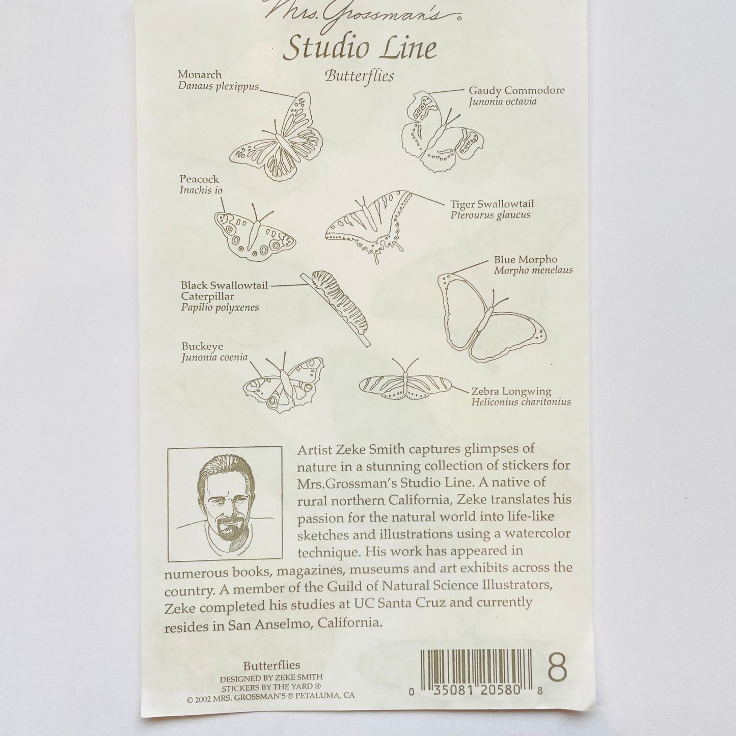 Mrs. Grossman's: Zeke Smith Butterflies