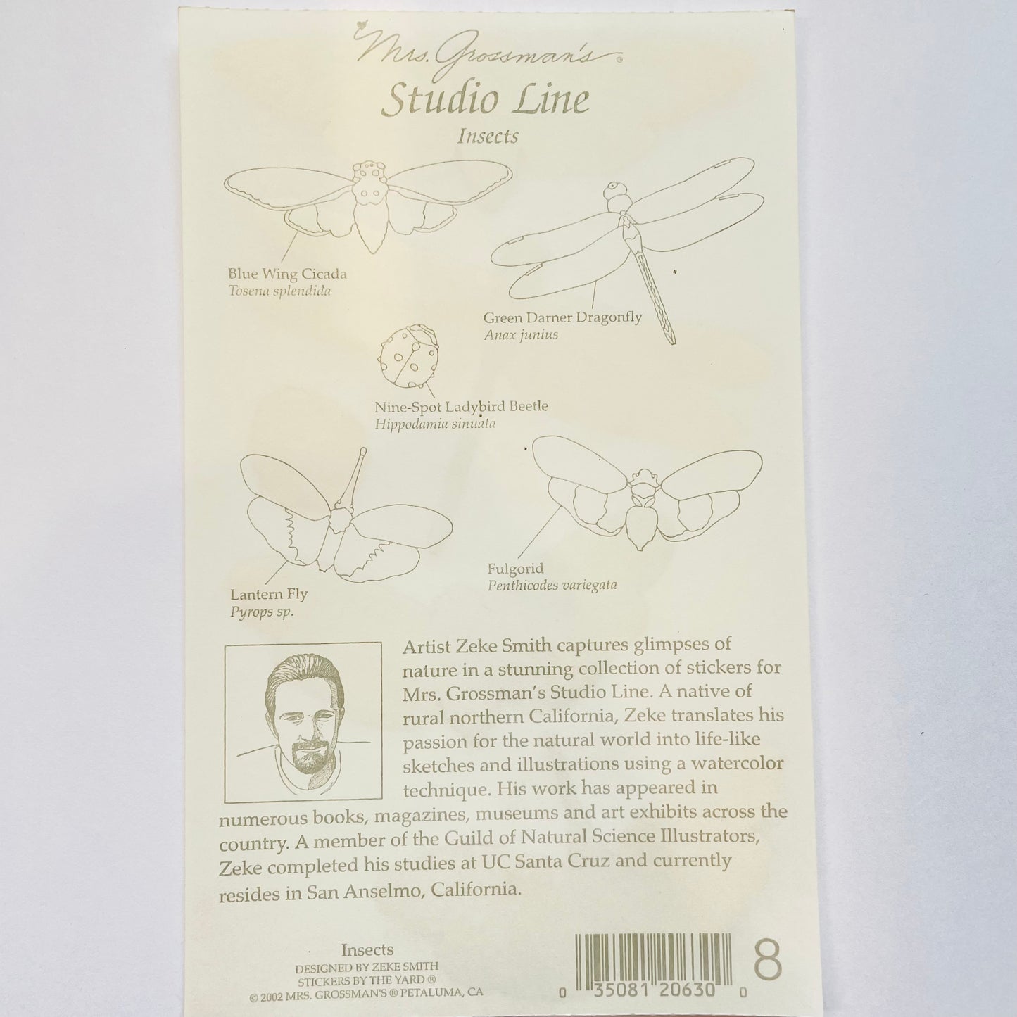 Mrs. Grossman's: Zeke Smith Insects