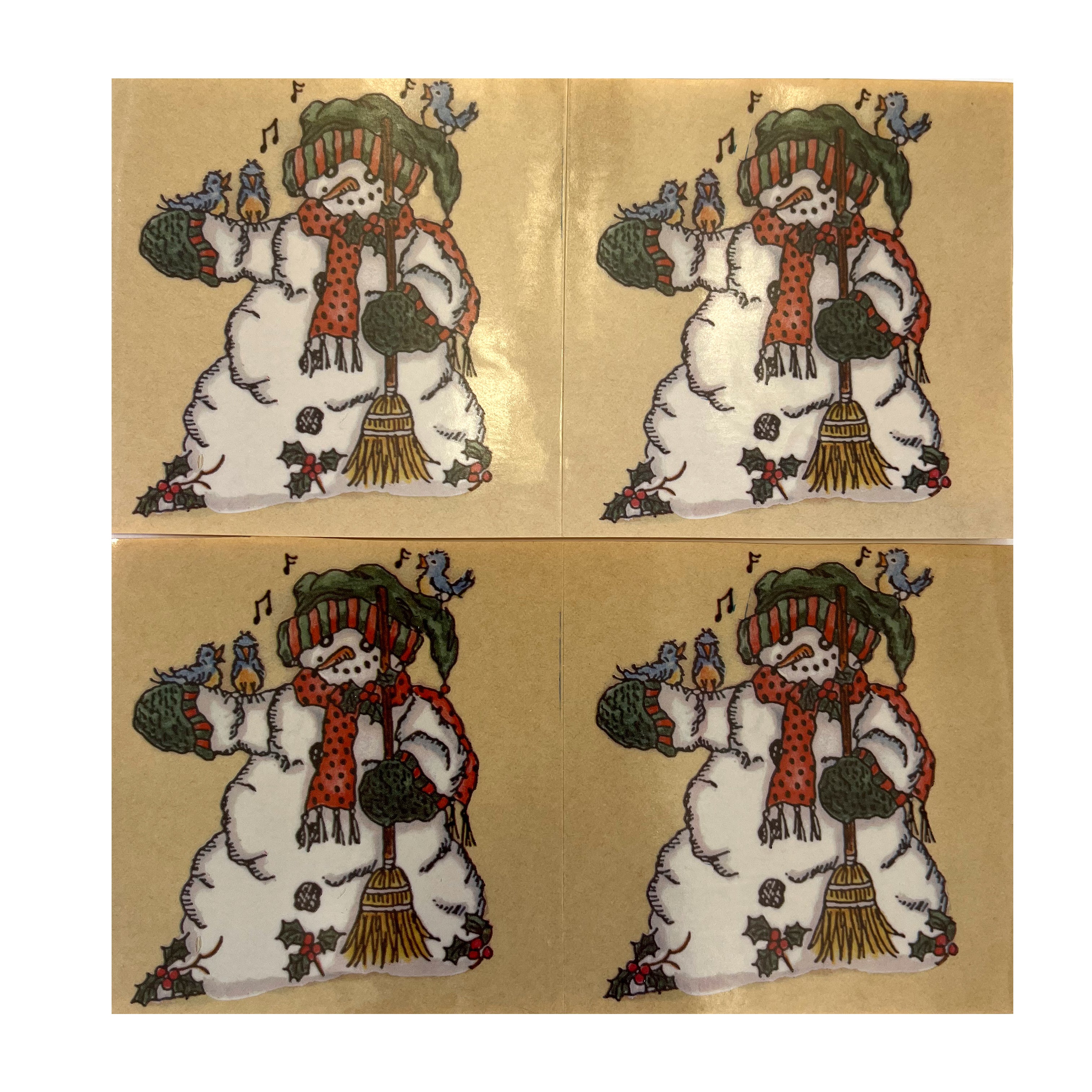 Snowmaker Stickers Large SNOWMAN Stickers – Sticker Stash Outlet