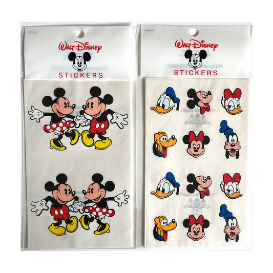 Disney Stickers - 2 pcs 4" x 6 1/2" NEW!