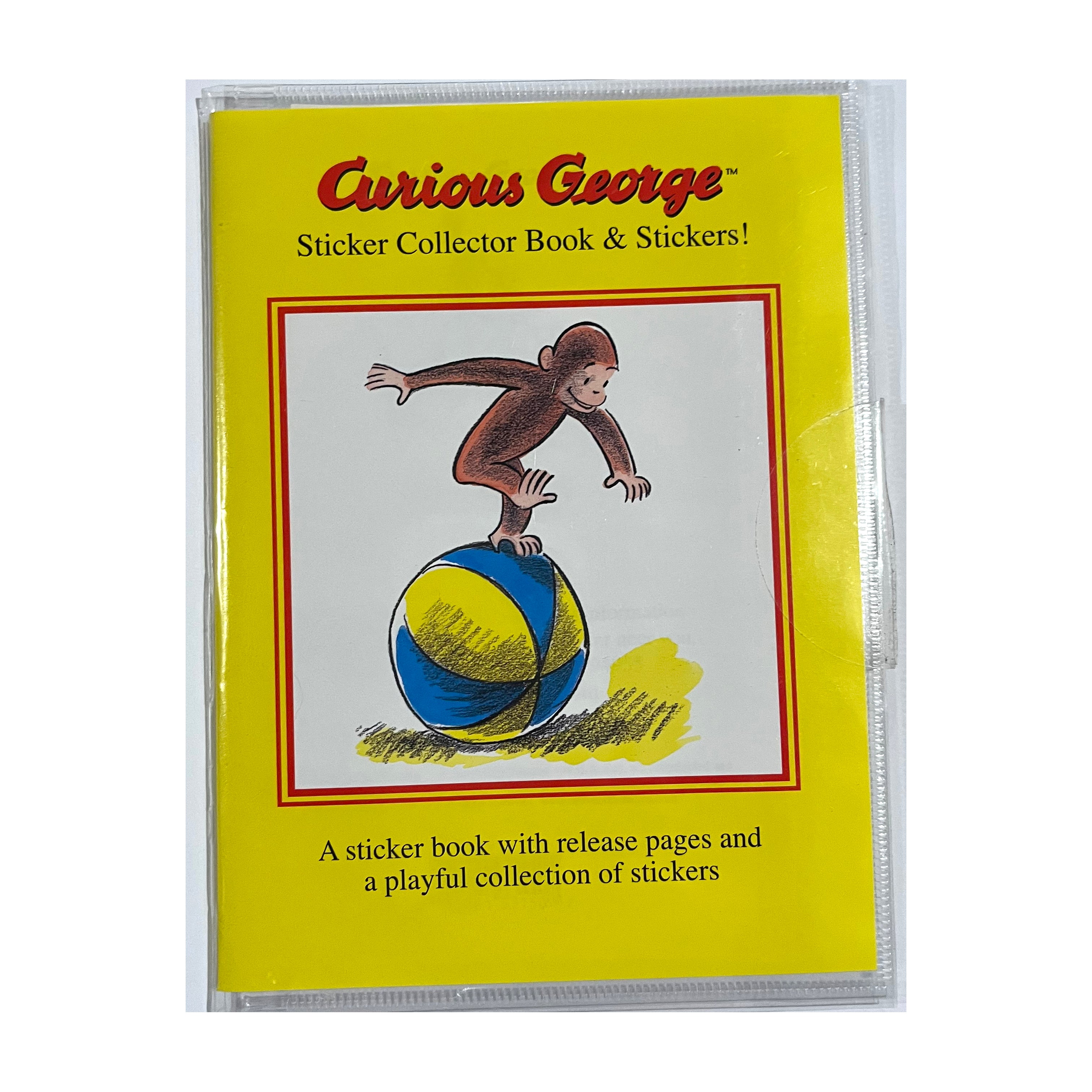 Curious George Sticker Book - Ball by Mrs. Grossman's – Sticker Stash ...