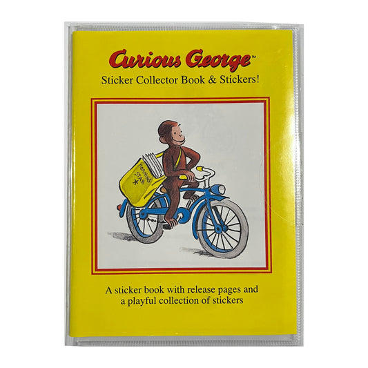 Curious George Sticker Book - Bike by Mrs. Grossman's