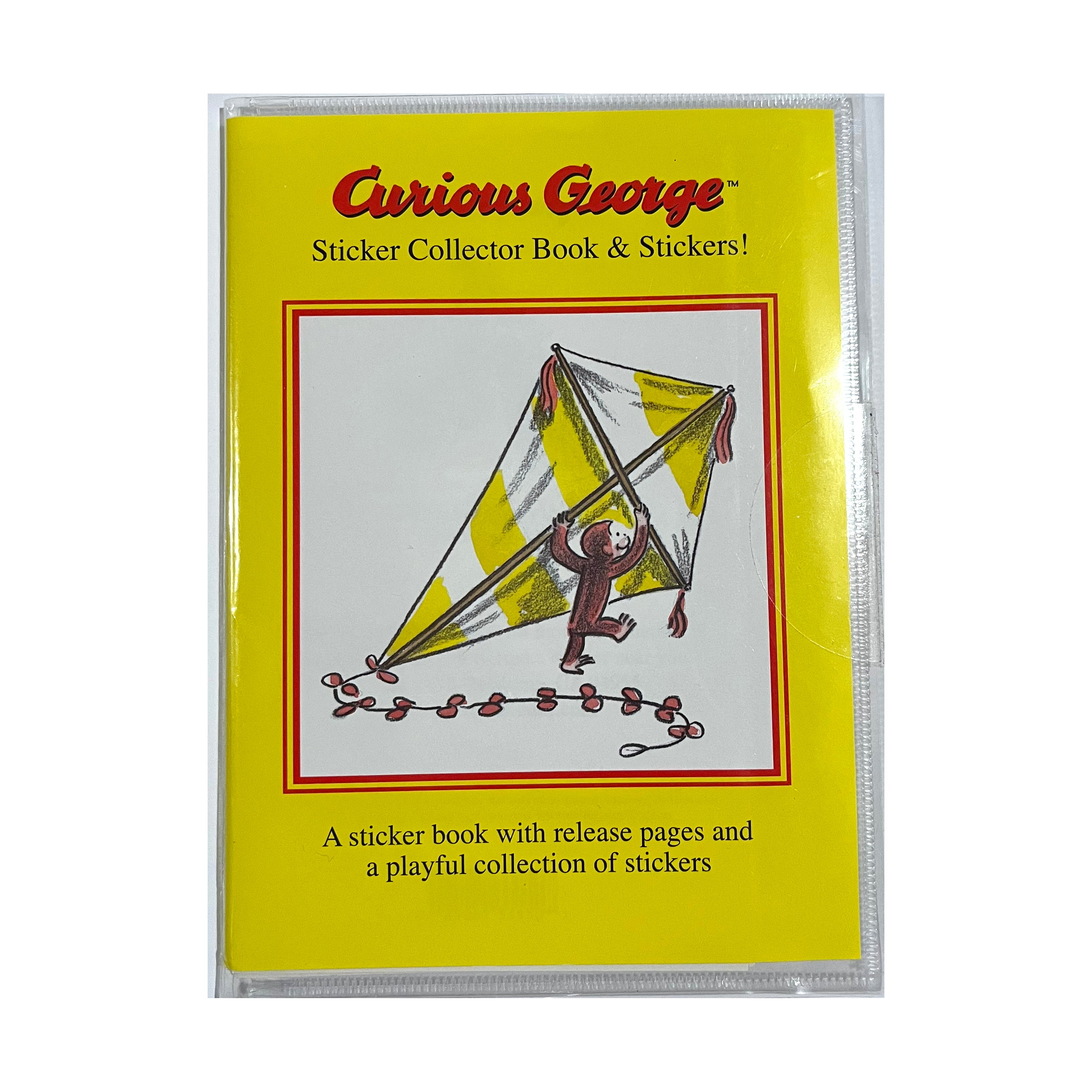 Curious George Sticker Book - Kite by Mrs. Grossman's – Sticker Stash ...