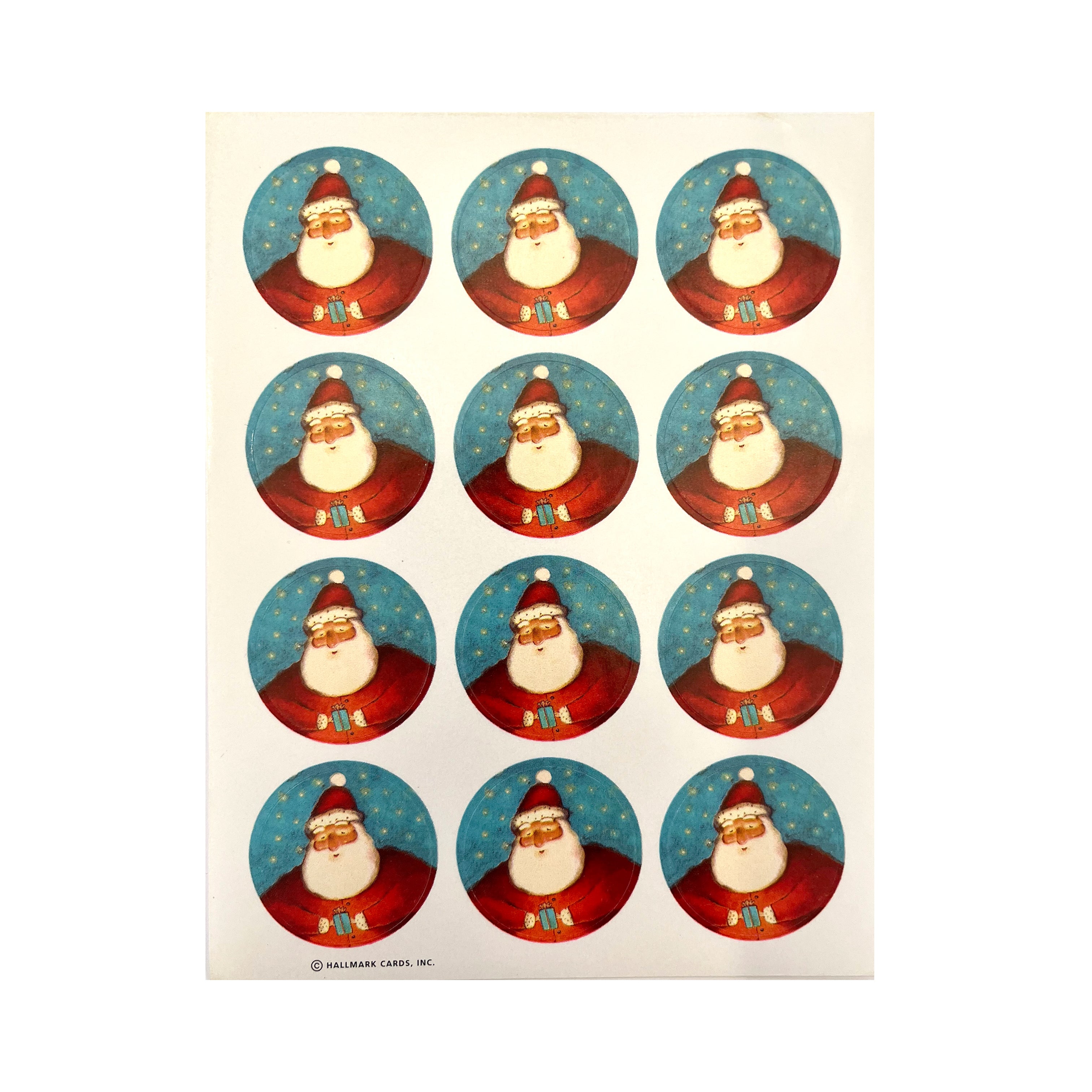 Hallmark: Christmas Santa Envelope Seal Stickers – Sticker Stash Outlet