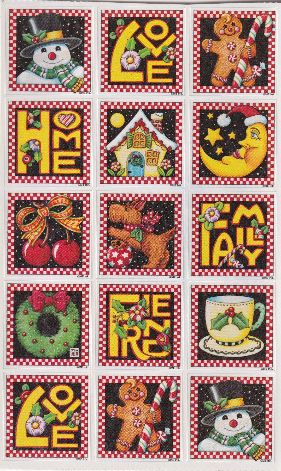 Punch Studio: Mary Engelbreit Love Squares