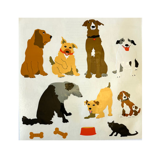 Mrs. Grossman's: Large Dogs Stickers