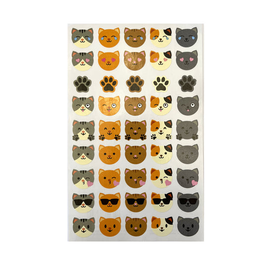 Mrs. Grossman's: Cat Emotions Stickers - ONLY 1