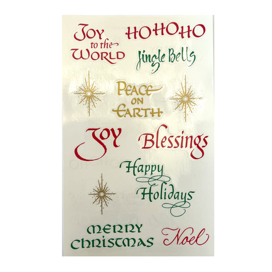 Mrs. Grossman's: Holiday Greeting Stickers