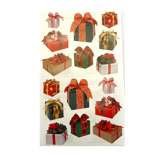 Mrs. Grossman's: Christmas Gift Box Stickers