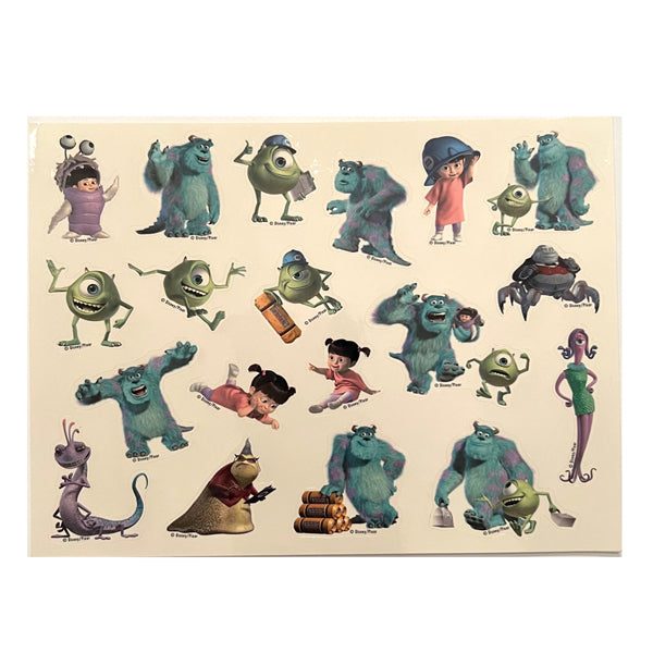 Disney Monsters Inc. Stickers