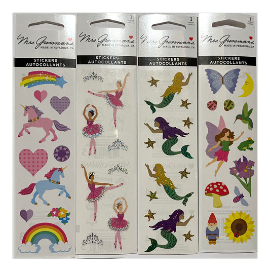 Mrs. Grossman's Magical Sticker Strips - New in Package