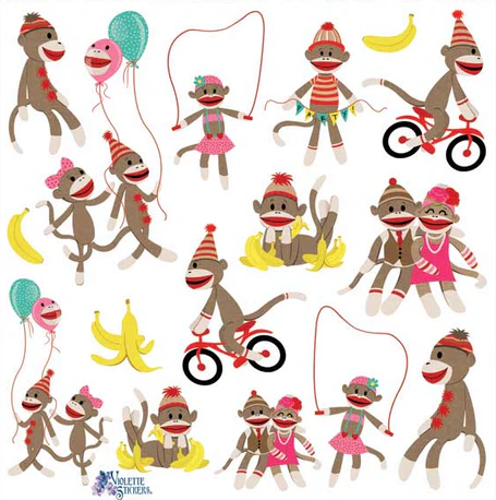 GIFTED LINE: Strips - Dancing Cat Stickers – Sticker Stash Outlet