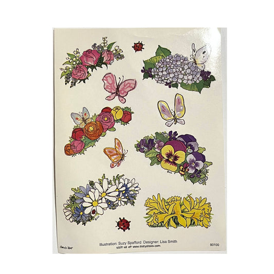 Susy's Zoo Flower Stickers