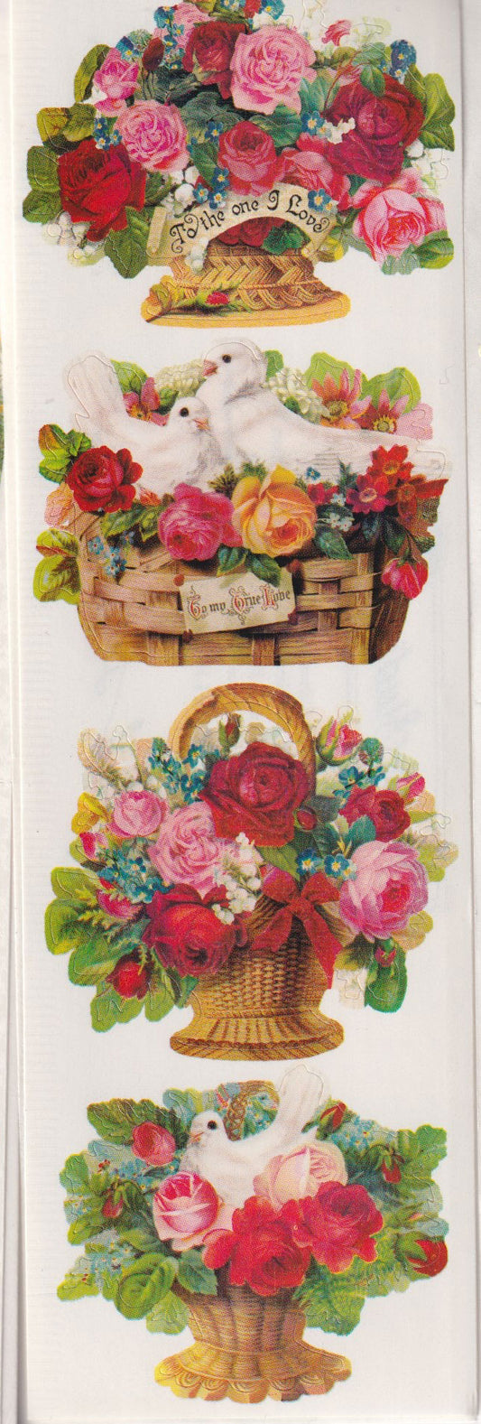 GIFTED LINE: Strips - Rose Baskets