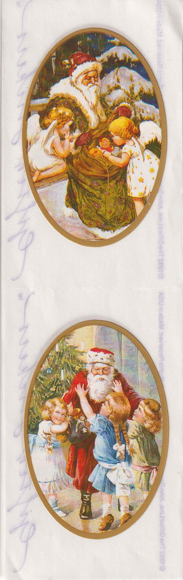 GIFTED LINE: Strips - Santa Ovals
