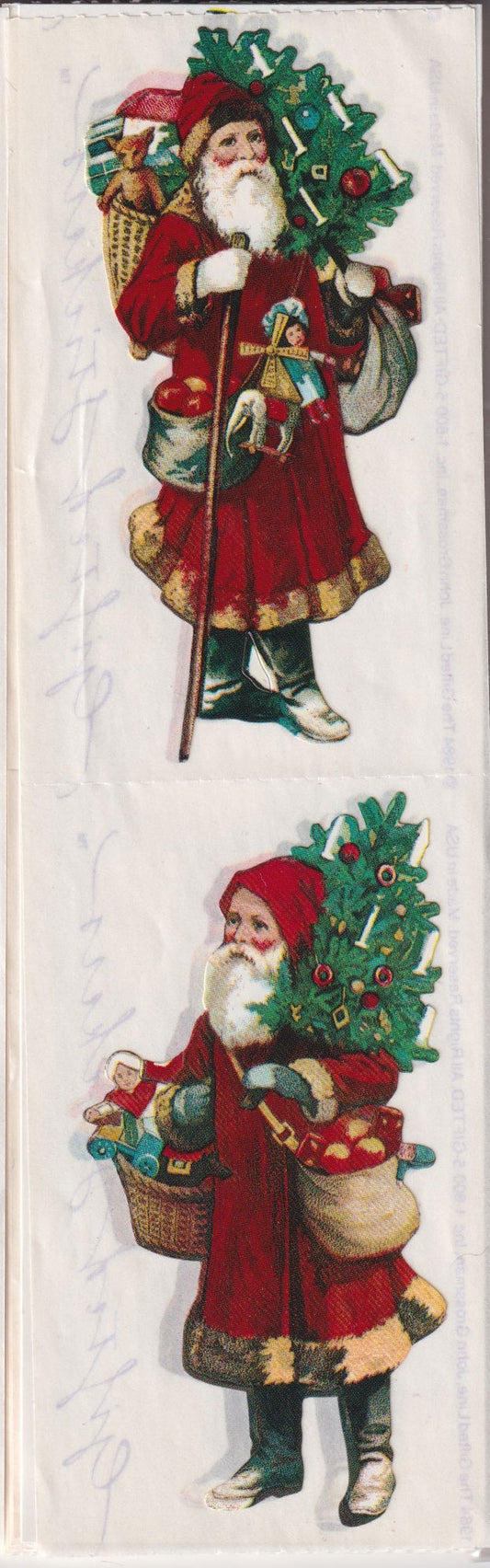 GIFTED LINE: Strips - Victorian Santas