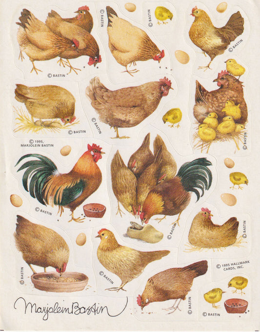 HALLMARK: Marjolein Bastin Chickens