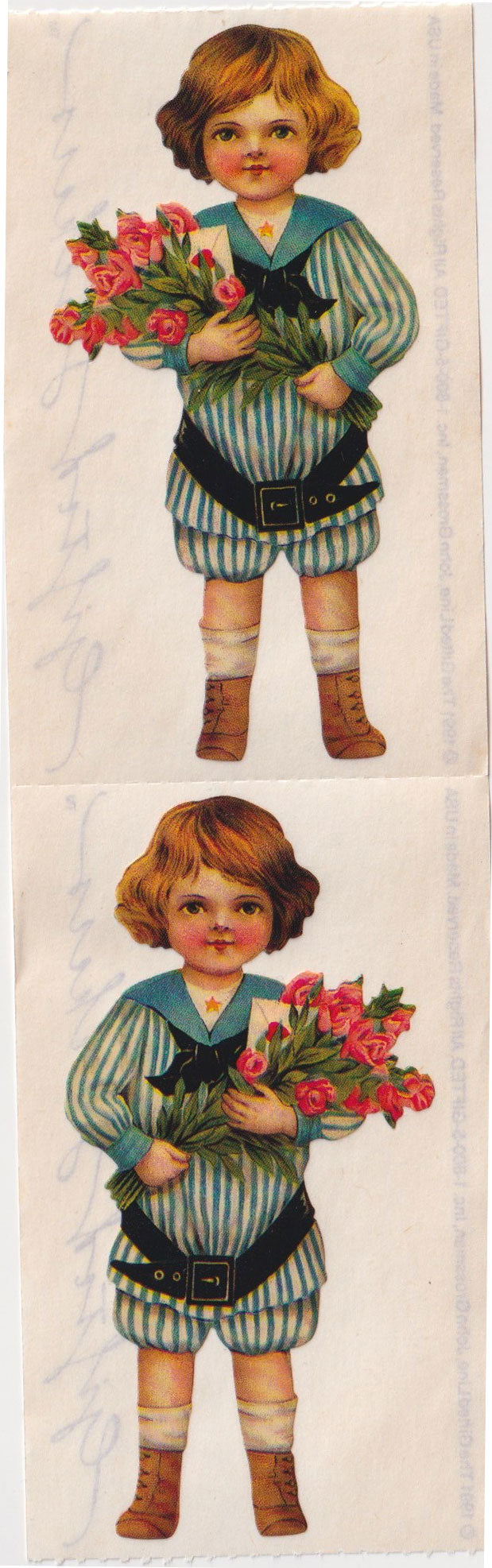 GIFTED LINE: Strips - Victorian Boy Stickers