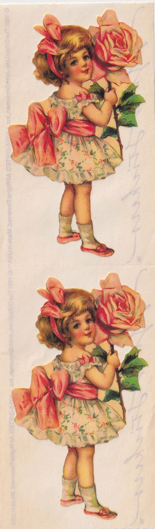 GIFTED LINE: Strips - Victorian Girl Stickers