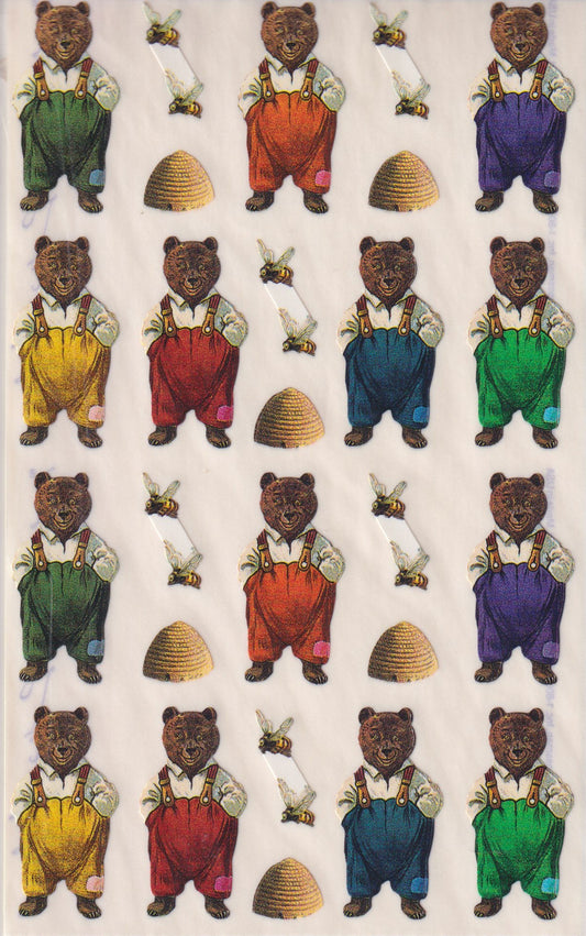 GIFTED LINE: Detailed Victorian Honey Teddy Bear