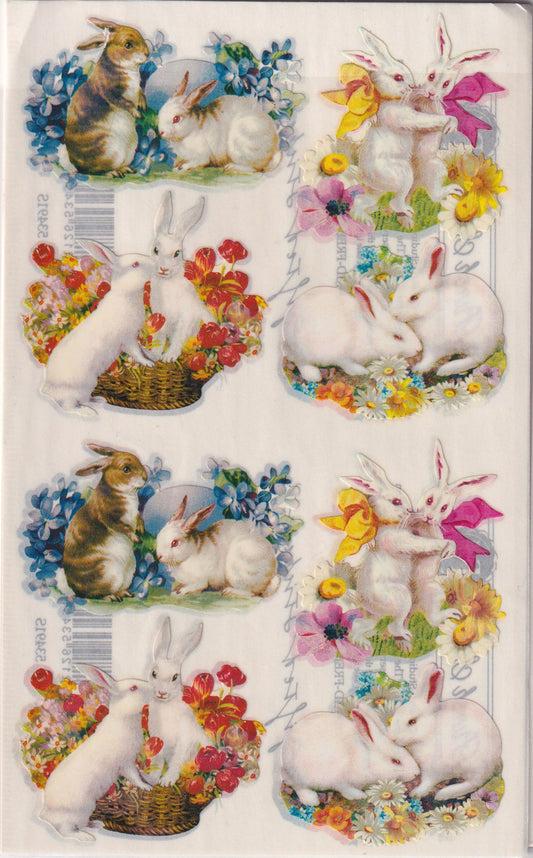 GIFTED LINE: Victorian Easter Bunny White