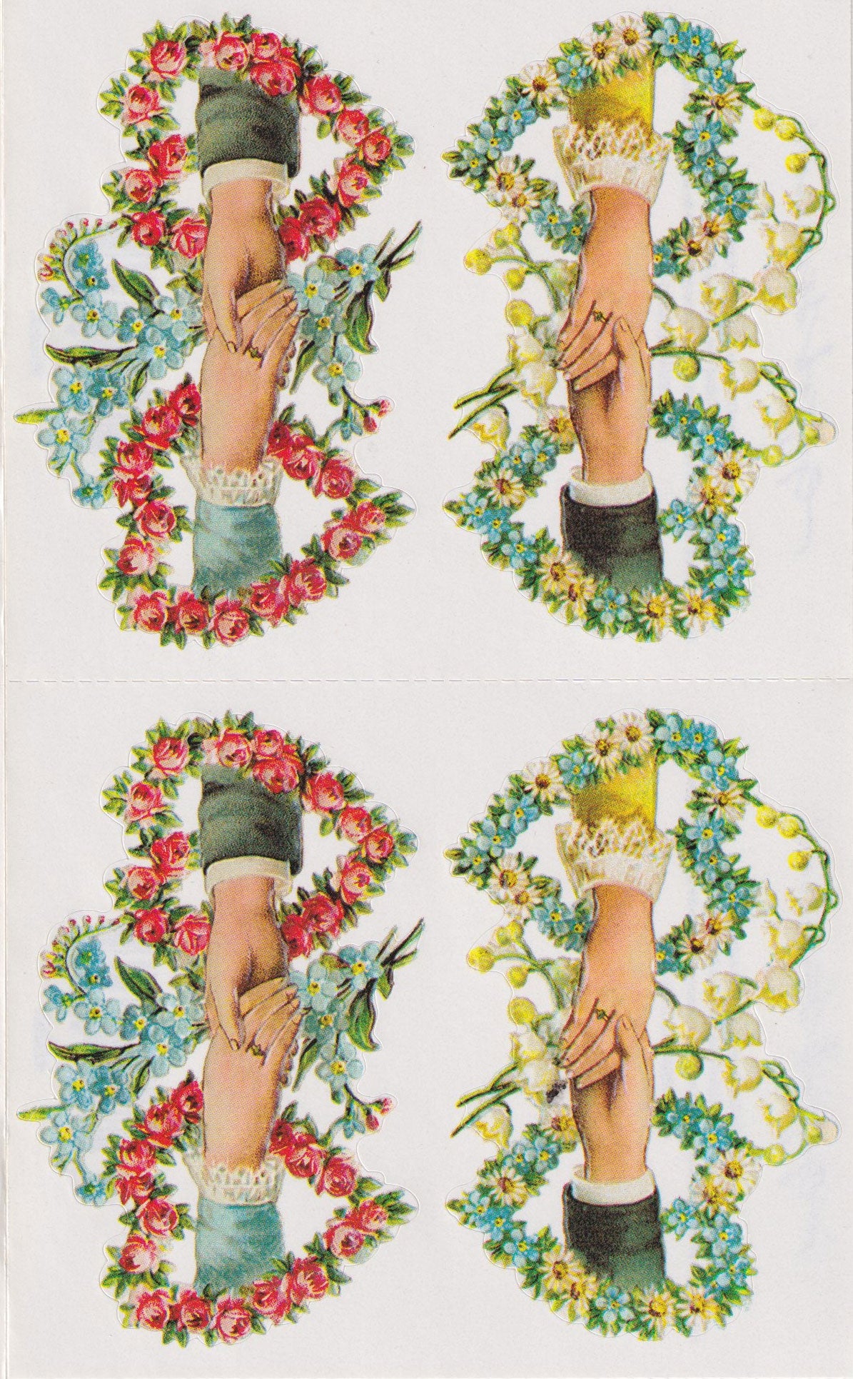 GIFTED LINE: Detailed Victorian Hands and Hearts