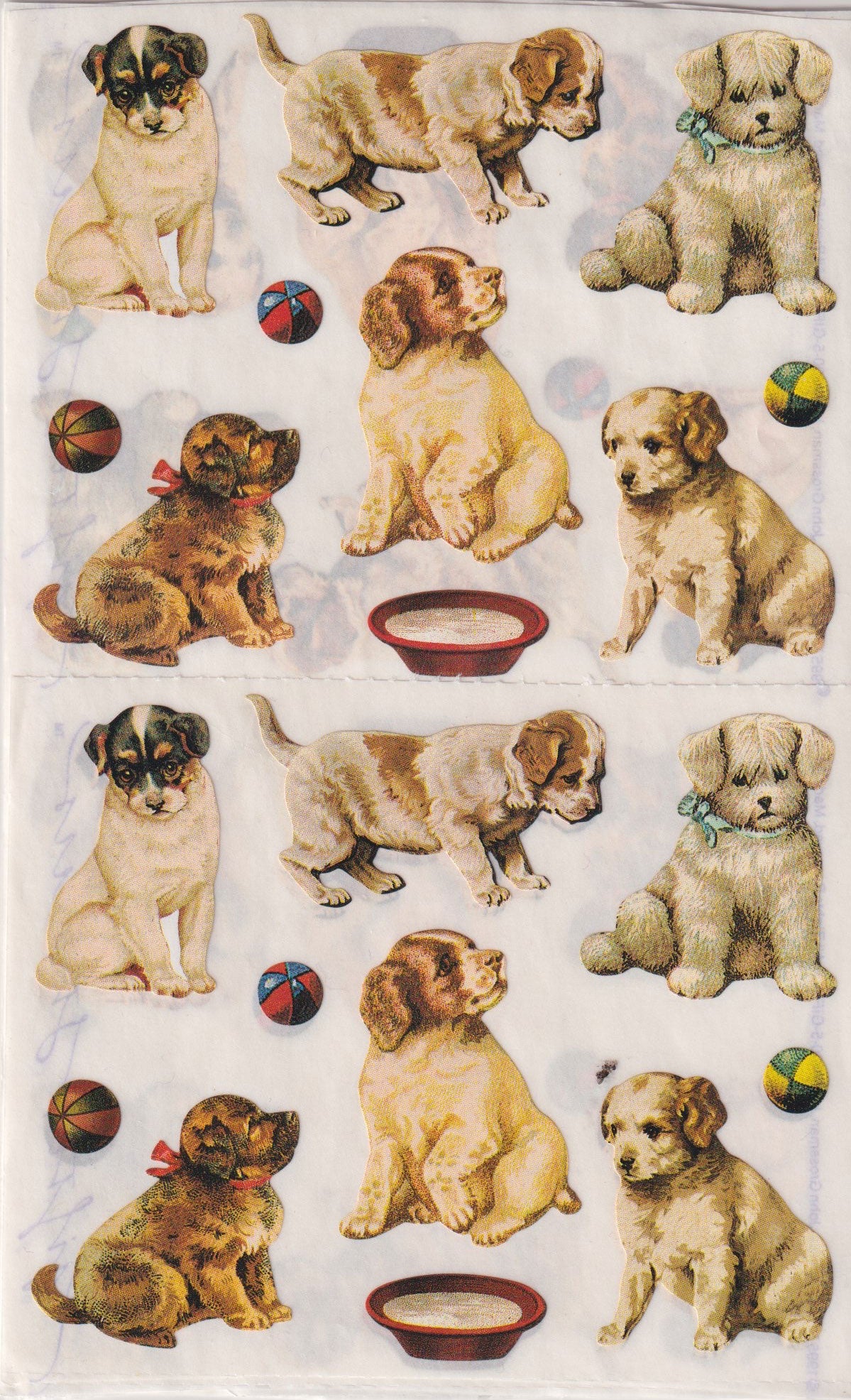 GIFTED LINE: Puppy Dogs Victorian