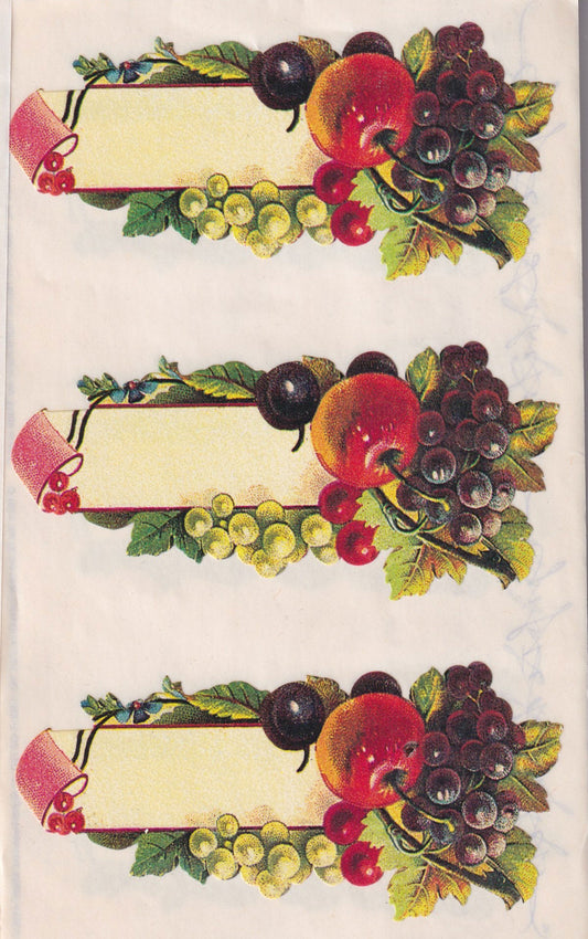 GIFTED LINE: Fruit Labels