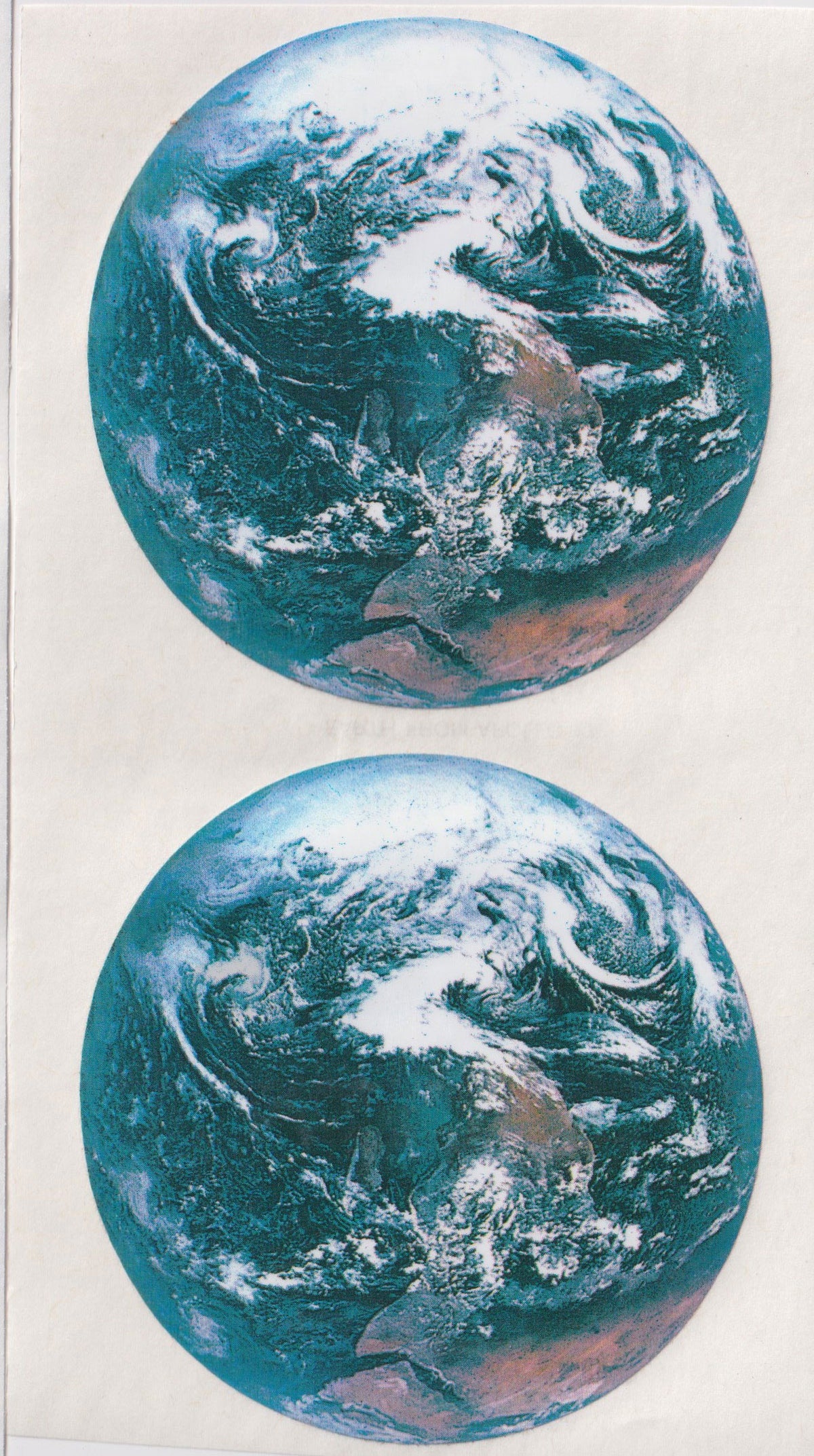 Mrs. Grossman's Earth World 1972 Apollo 17 picture