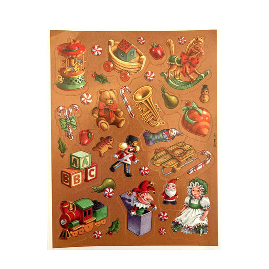 Christmas Toys Stickers