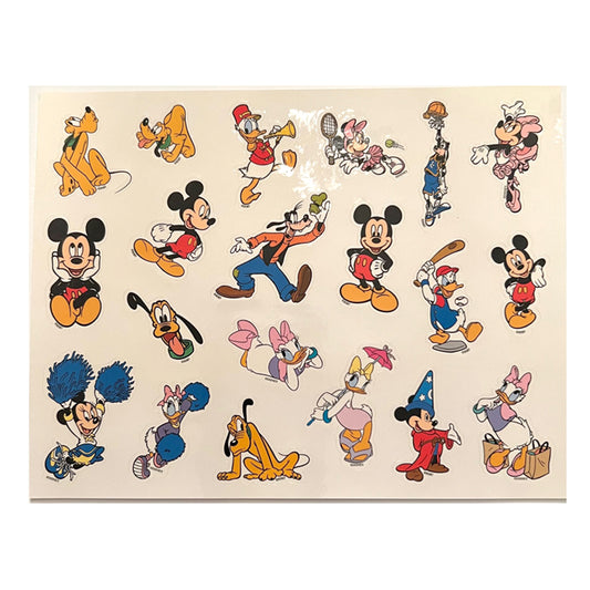 Disney Pluto Mickey, Daisy and Goofy Stickers