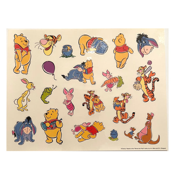 Disney Winnie the Pooh and Friends with Balloon Stickers