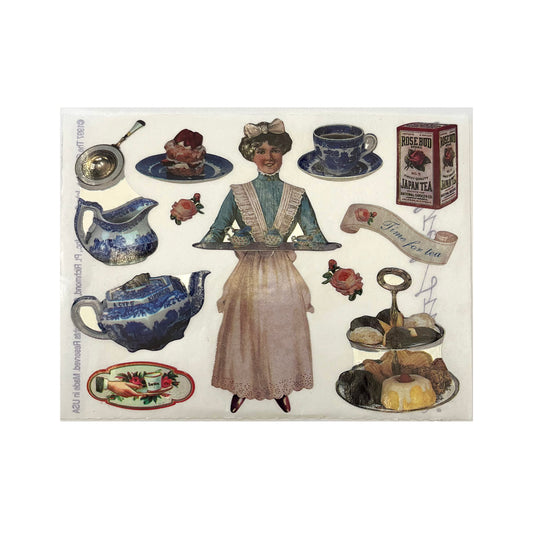GIFTED LINE: Tea Time Stickers *RARE*