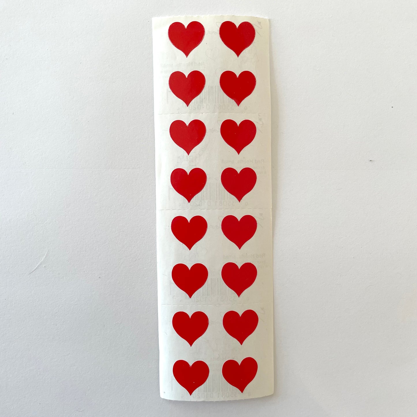 Mrs. Grossman's: Valentine's Hearts, Red Small Stickers