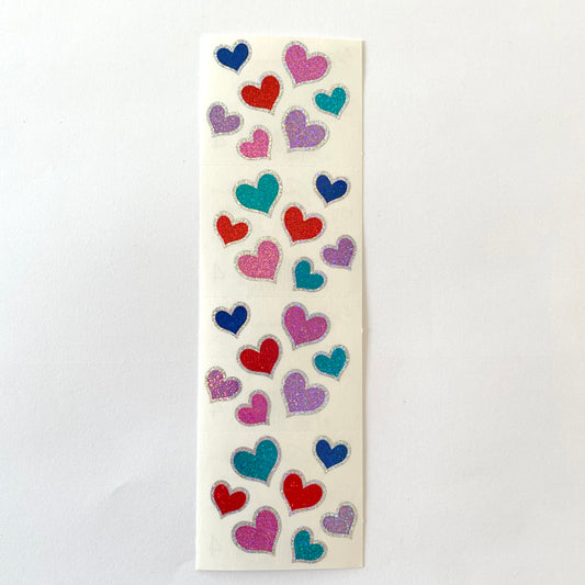 Mrs. Grossman's: Valentine's Jewel Sparkle Hearts Stickers