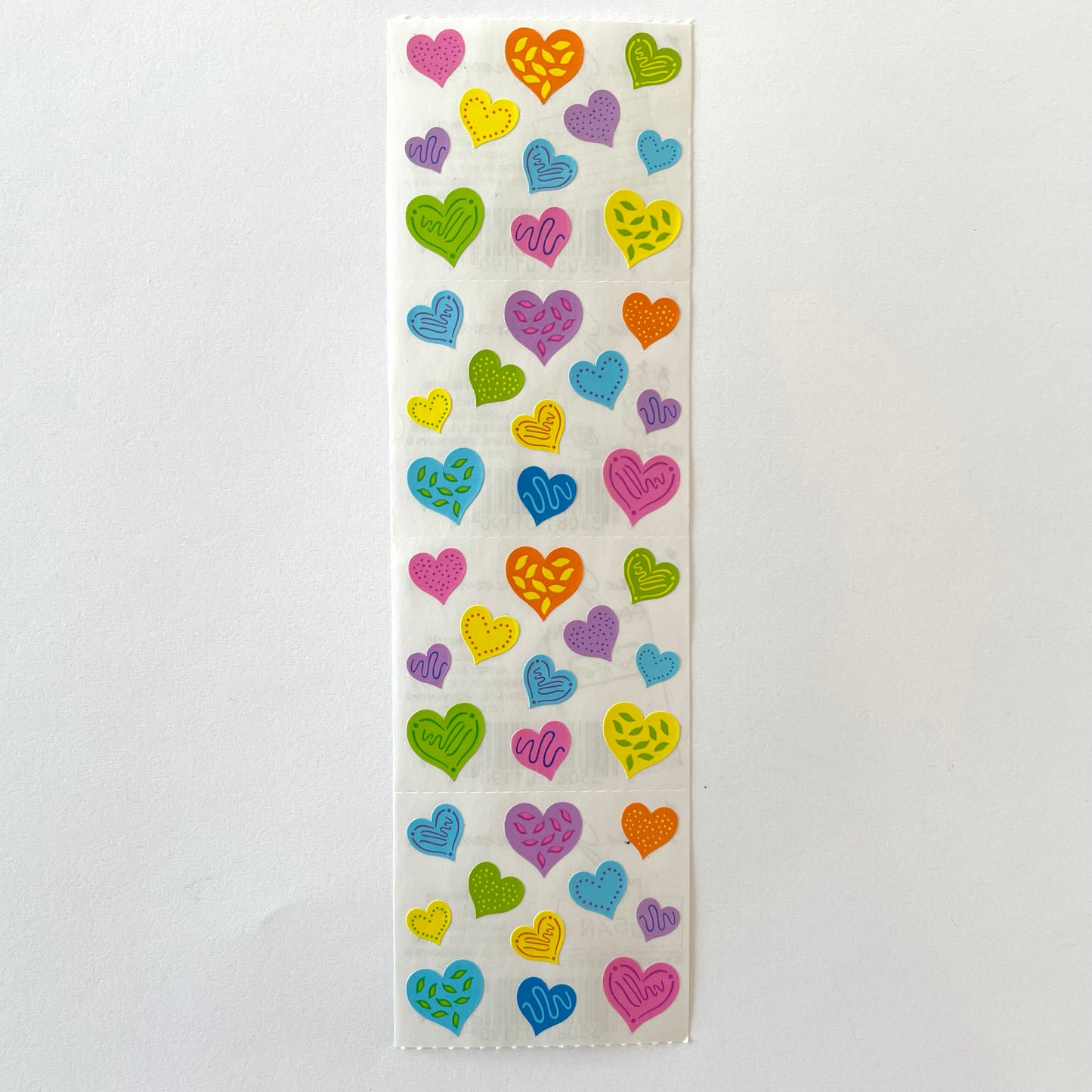 Mrs. Grossman's: Valentine's Mini Happy Hearts Stickers
