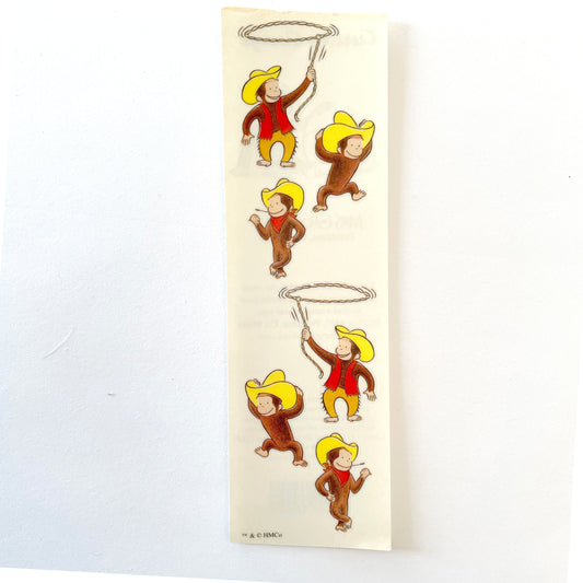 Mrs. Grossman's: Curious George Cowboy Stickers