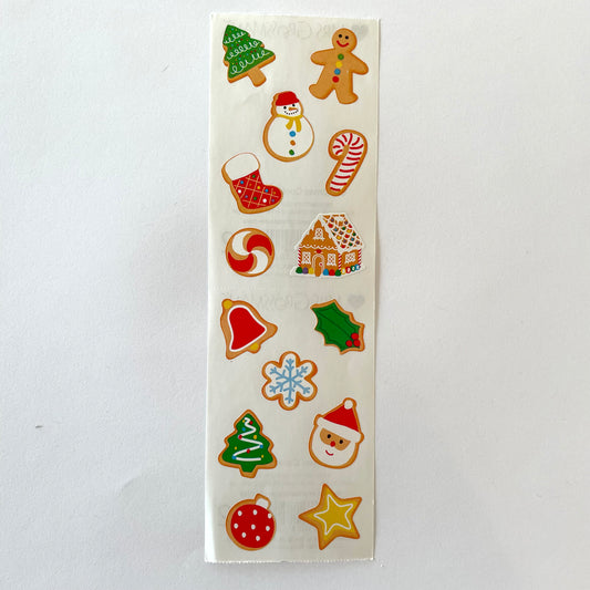 Mrs. Grossman's: Christmas Cookies, small Stickers
