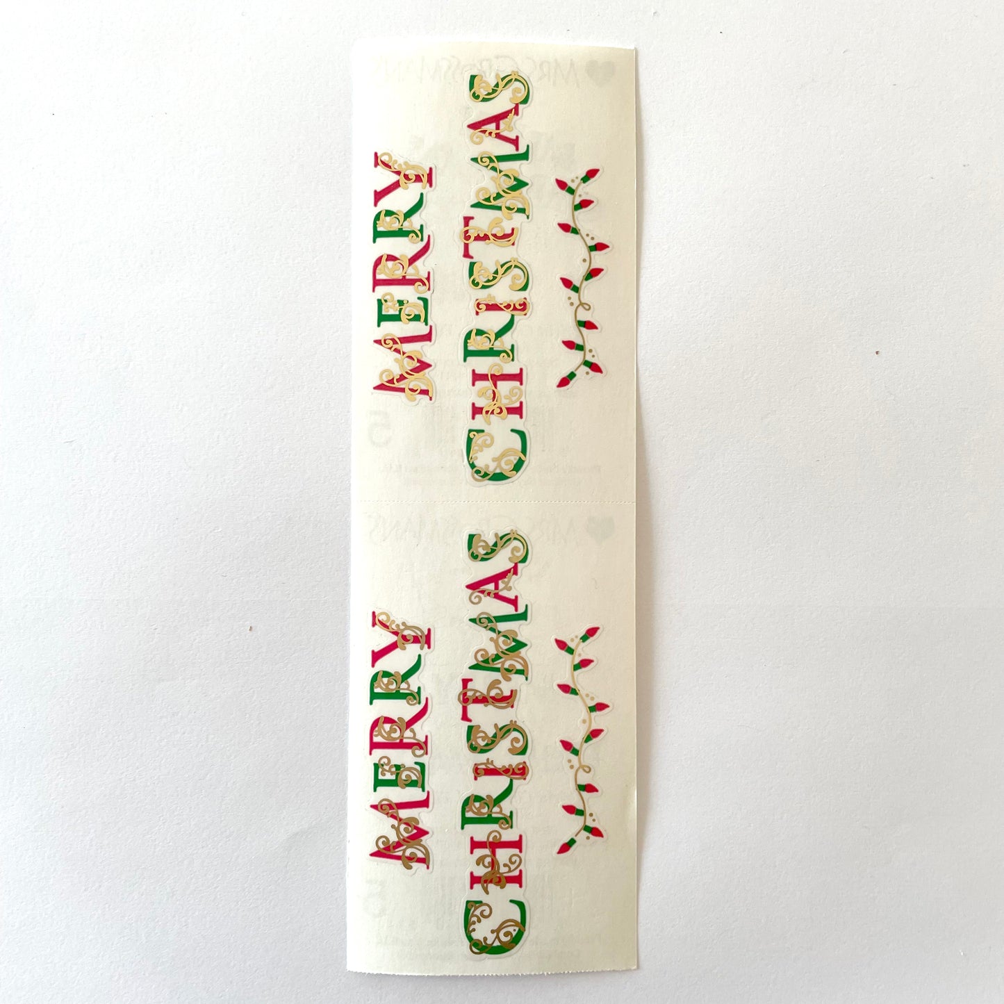 Mrs. Grossman's: Merry Christmas Stickers