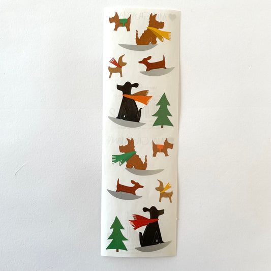 Mrs. Grossman's: Winter Dog Fun Stickers